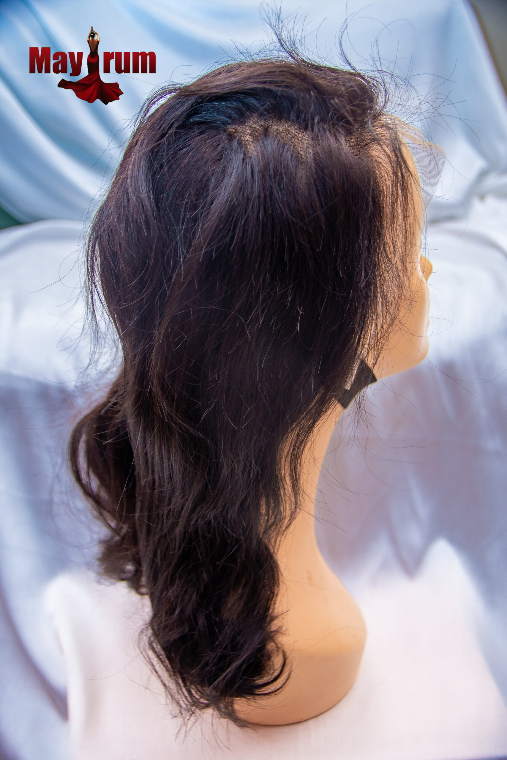 باروكة شعر طبيعي 100% – 17 إنش